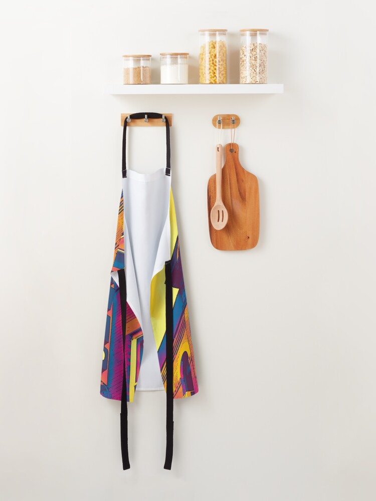 Alternate view of Cash for Gold - Bay Ridge Brooklyn Neon Pop Art - Urban Photography Apron