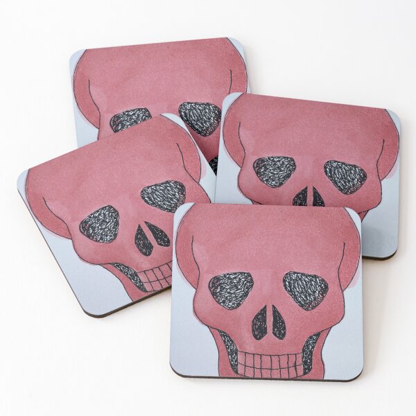 Item preview, Pink Skull designed and sold by PaintAlchemy.