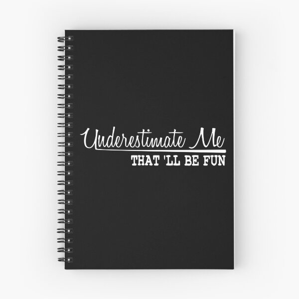 Item preview, Underestimate Me That'll Be Fun designed and sold by ZAstore.