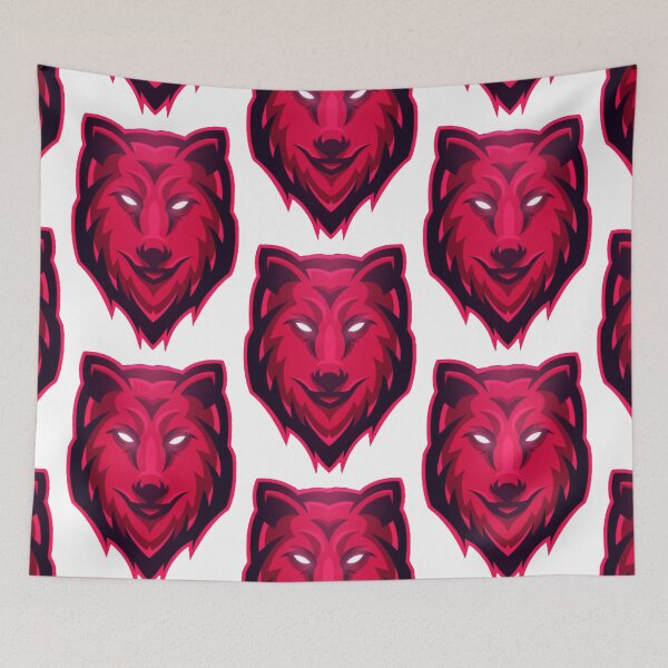 Aperçu de l'œuvre Loup de lune rouge créée et vendue par HarryTheRipper.