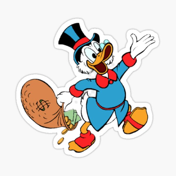 Scrooge McDuck Sticker