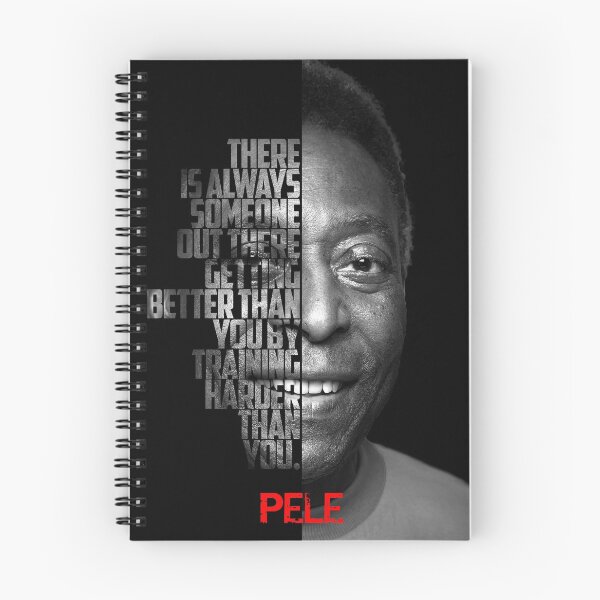 Item preview, Black and white Pele quote. designed and sold by Enea Kelo.