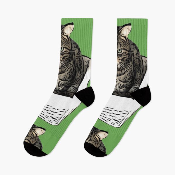 Item preview, Copy of Cat in a Box (Green) designed and sold by RTrivella.