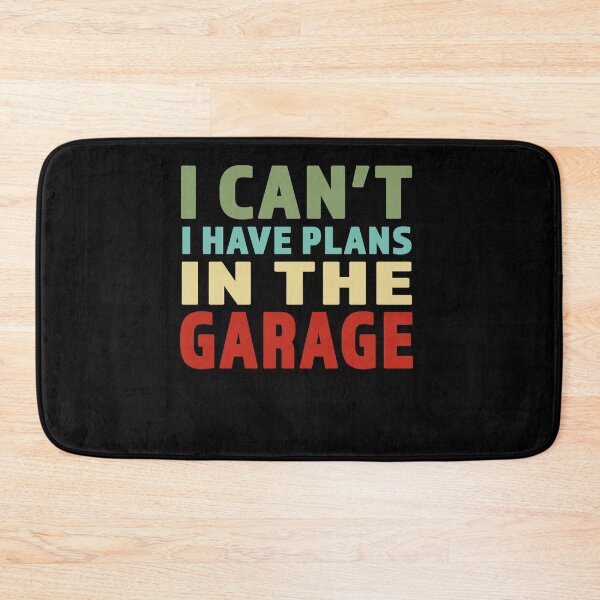 Item preview, I Cant I Have Plans In The Garage - Great gift for Garage Person - Retro Color Lettering Design designed and sold by Richard529.