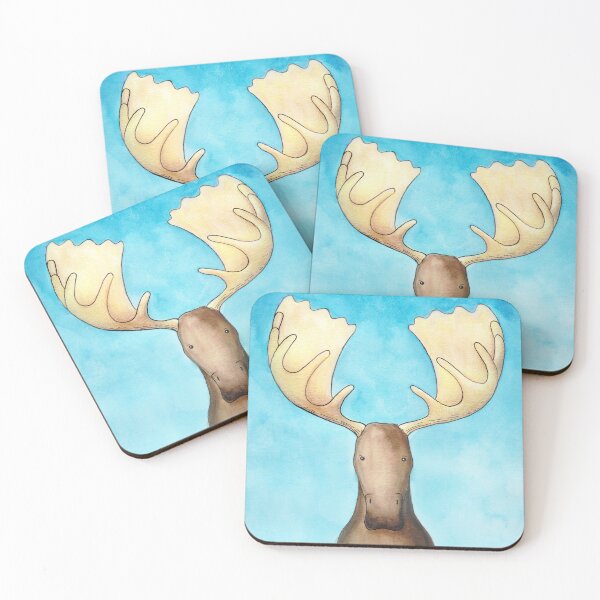 Item preview, Moose - Woodland Portrait designed and sold by AndiSutherland.