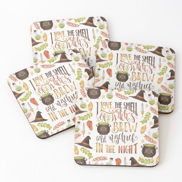 Item preview, I LOVE THE SMELL OF WITCH'S BREW designed and sold by Catarina Book Designs.