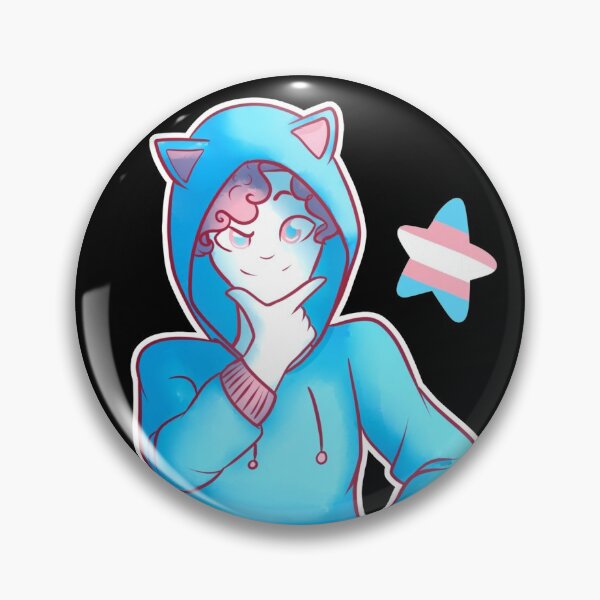 Item preview, humanized transgender flag designed and sold by SweetPencil.