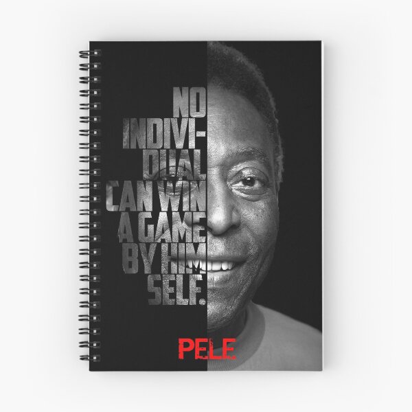 Item preview, Copy of Black and white Pele quote. designed and sold by Enea Kelo.