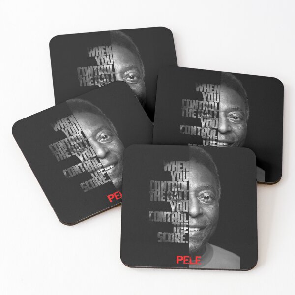 Item preview, Black and white Pele quote. designed and sold by Enea Kelo.