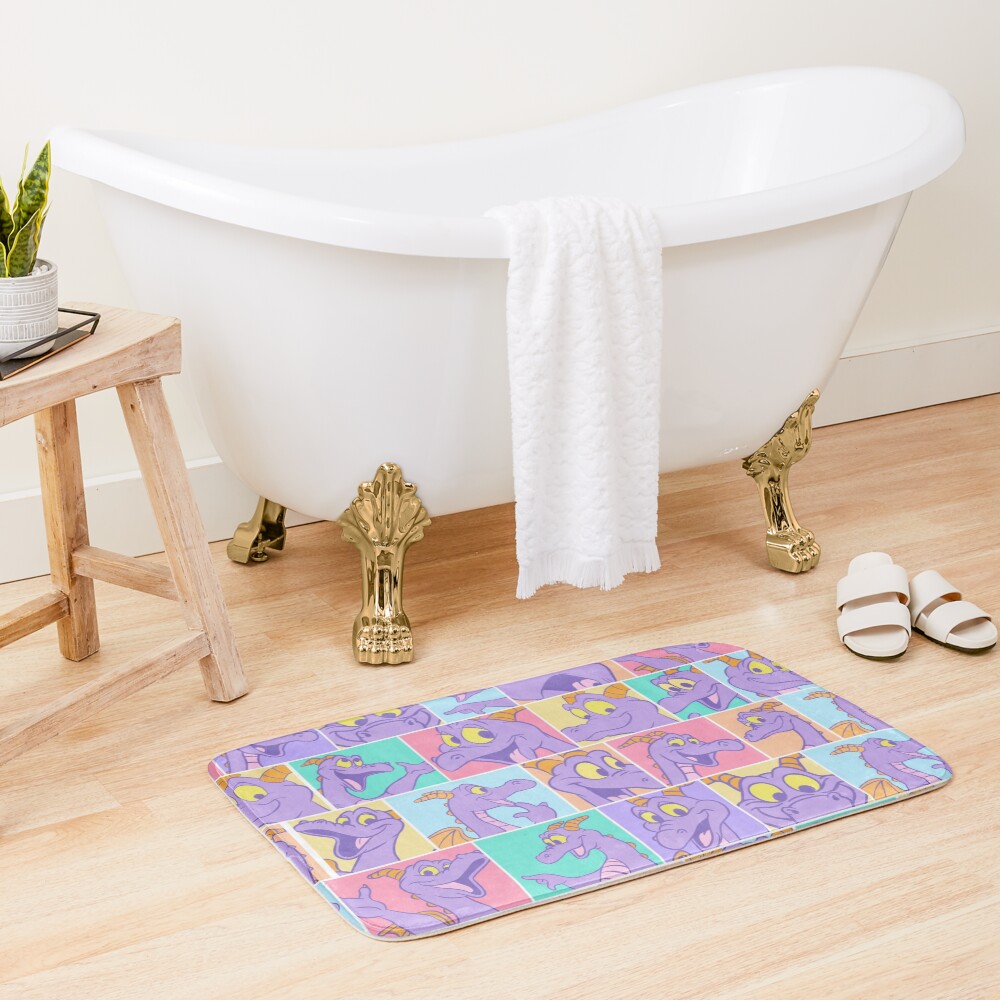 Figment Block pattern Bath Mat