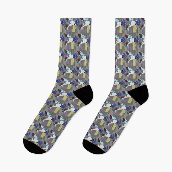 Item preview, Soft Pastel Crystal Cluster Art Deco Style Pattern Design by Jenny Meehan  designed and sold by Jenny Meehan Art Prints and Patterns  .