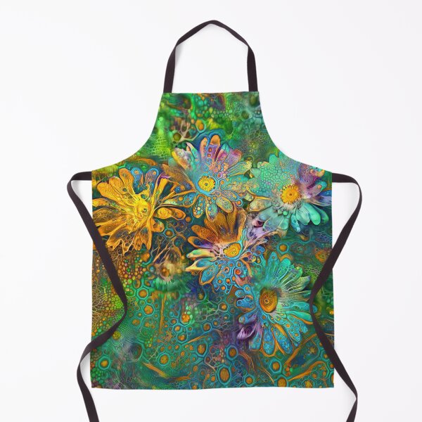 Item preview, Flower abstract digital painting designed and sold by blackhalt.
