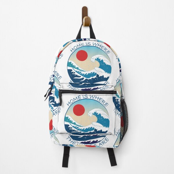 Item preview, Home is Where the Waves Are designed and sold by TheInkElephant.