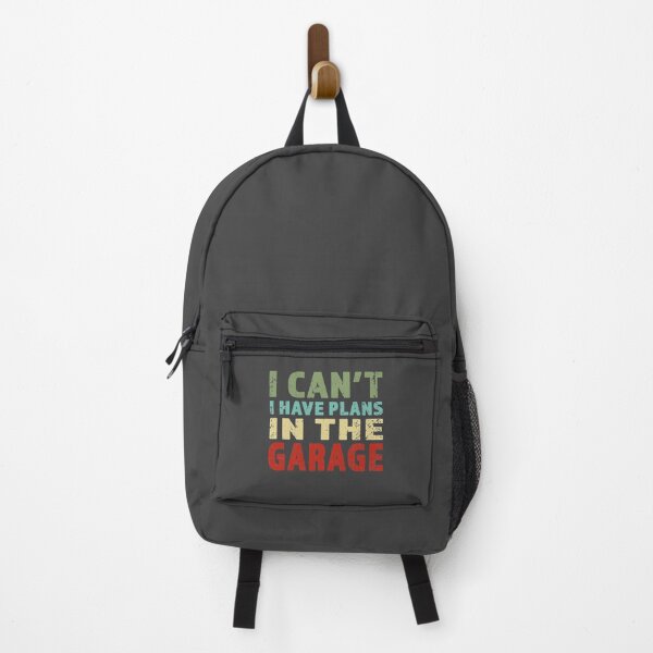 Item preview, I Cant I Have Plans In The Garage - Great gift for Garage Person - Retro Color Lettering Design - Distressed Look designed and sold by Richard529.