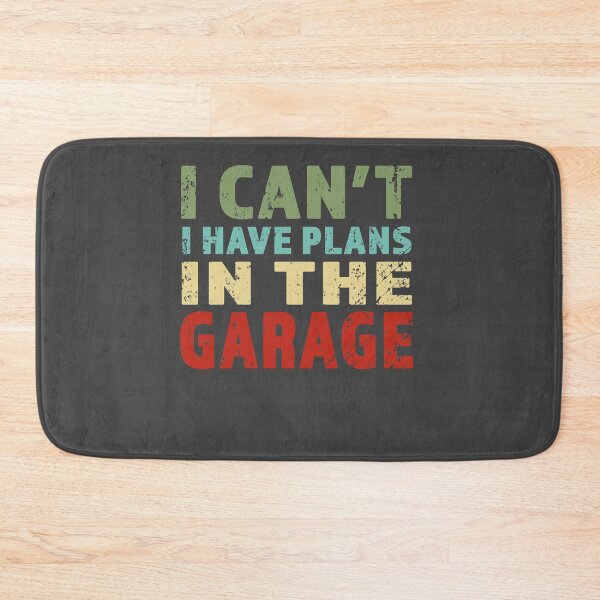 Item preview, I Cant I Have Plans In The Garage - Great gift for Garage Person - Retro Color Lettering Design - Distressed Look designed and sold by Richard529.