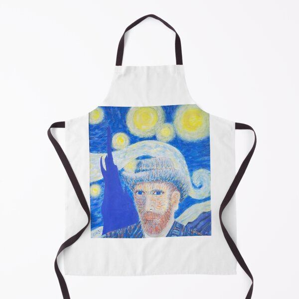 Item preview, Vincent Van Gogh on a starry night, artwork designed and sold by saranagliccuris.