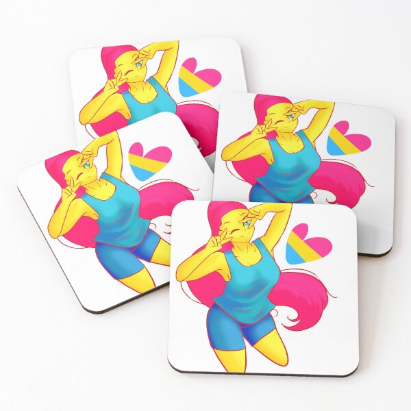 Item preview, humanized pansexual flag designed and sold by SweetPencil.