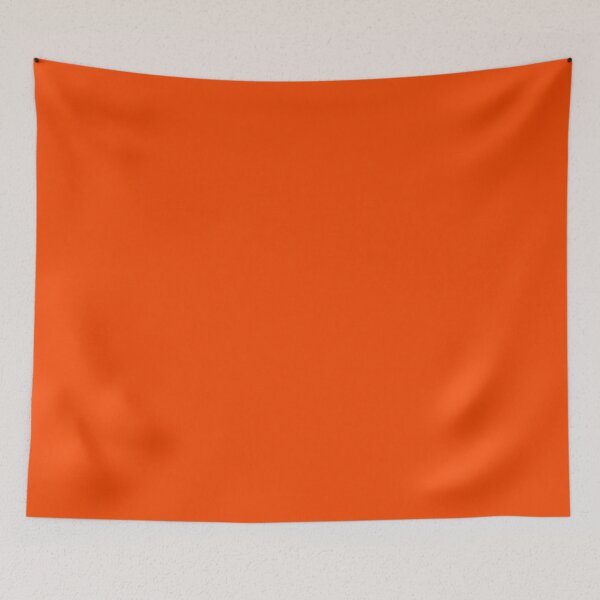 Item preview, Autumn  Orange Solid designed and sold by f2error.