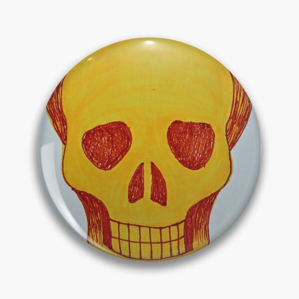 Item preview, Yellow, Orange, and Red Skull designed and sold by PaintAlchemy.