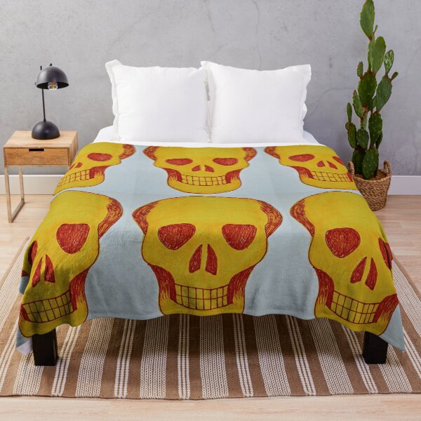 Item preview, Yellow, Orange, and Red Skull designed and sold by PaintAlchemy.