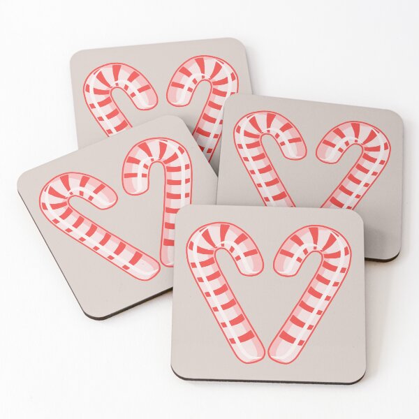 Item preview, Red candycane heart designed and sold by ViewerEqualsPhoton.