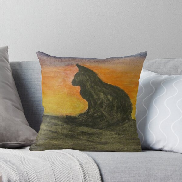 Artikelvorschau, Sonnenuntergang Katze entworfen und verkauft von Designs12.
