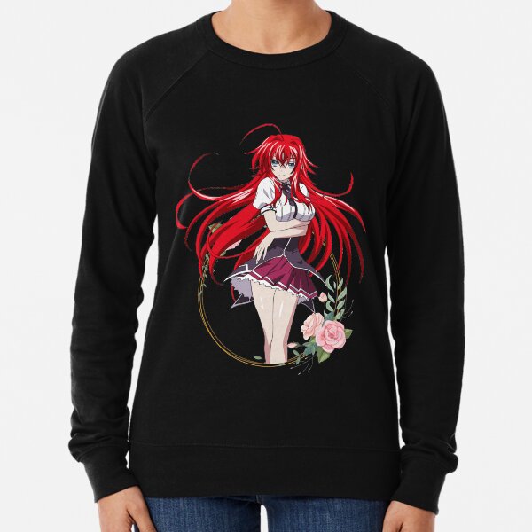 Hoody High School Logo Anime Tee Highschool DxD Zip Hoodie