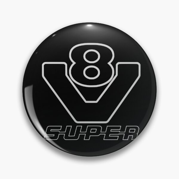 Item preview, V8 SuperTrucker Silver Outline  designed and sold by ScaniaTrucks.