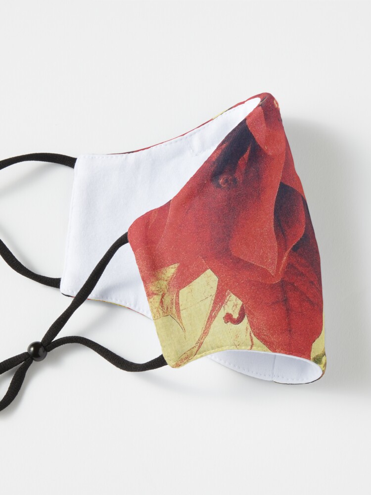 Alternate view of Sunset Bougainvillea - Deep Pink Flowers - Floral Art Photo Mask