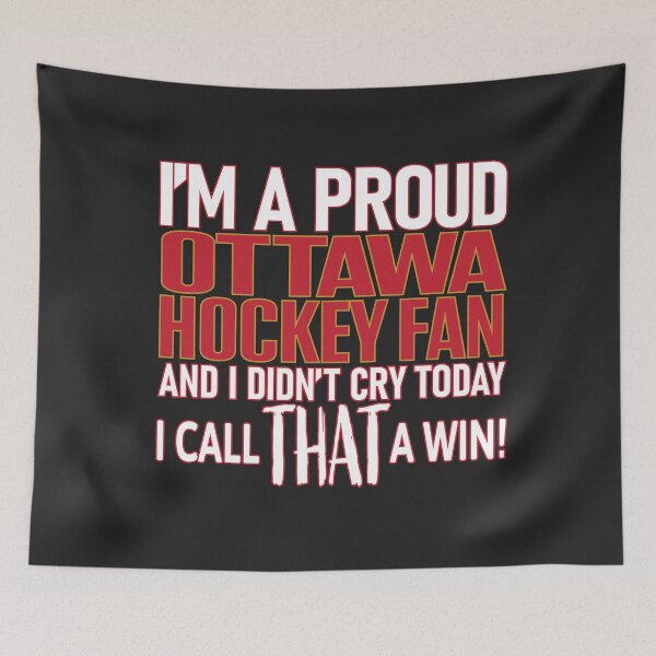 Item preview, Proud Ottawa Hockey Fan Didn't Cry designed and sold by TryingDesigns.