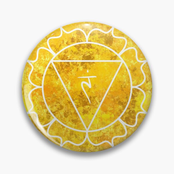 Item preview, Solar Plexus Chakra Meditation Symbol designed and sold by The-Mystic-Cat.
