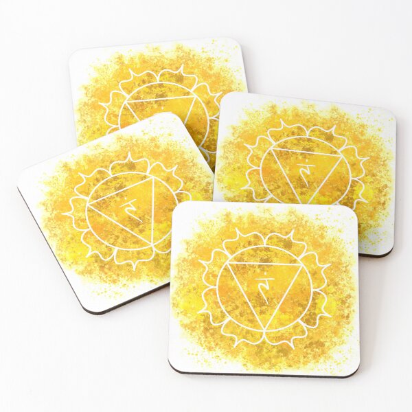 Item preview, Solar Plexus Chakra Meditation Symbol designed and sold by The-Mystic-Cat.