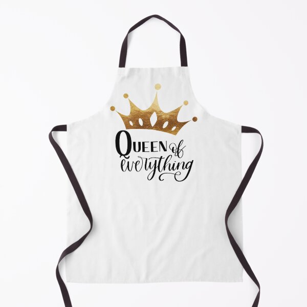 Item preview, Queen of Everything typography art designed and sold by Glimmersmith.