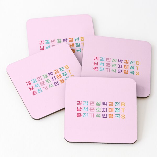 Item preview, BTS names in dynamite style designed and sold by Army-ya.
