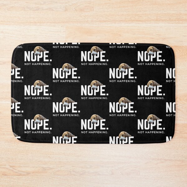 Item preview, Nope. Not happening. (Sleepy Beagle) designed and sold by JellyBeenzz.