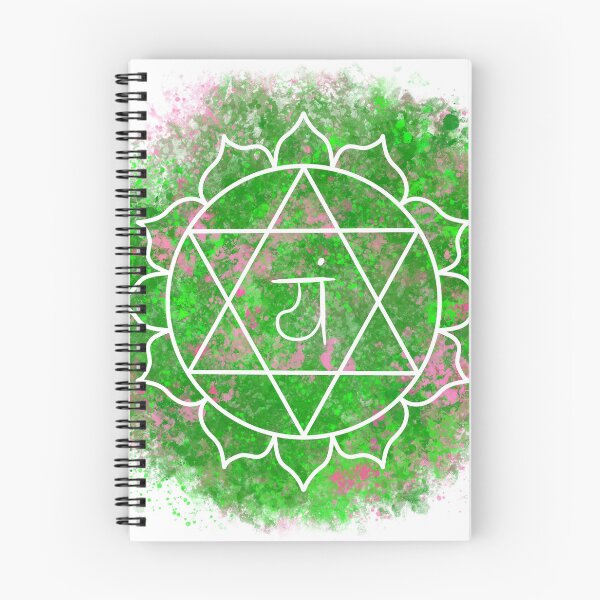 Item preview, Heart Chakra Meditation Symbol designed and sold by The-Mystic-Cat.