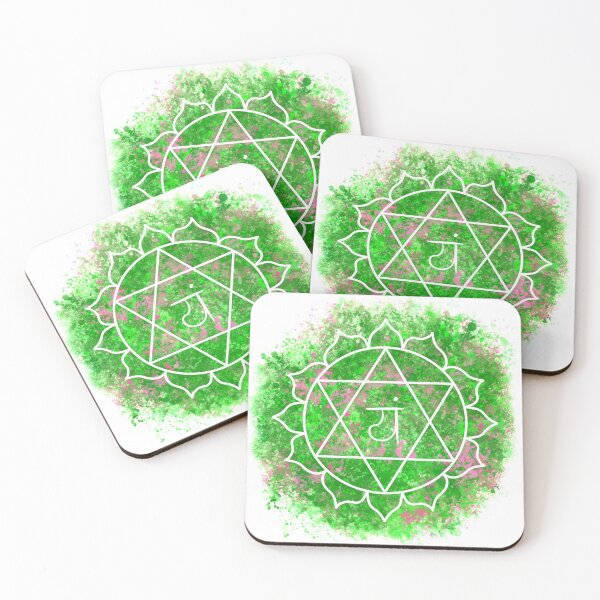 Item preview, Heart Chakra Meditation Symbol designed and sold by The-Mystic-Cat.