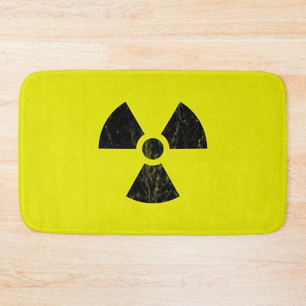 Item preview, Radioactive warning (distressed) designed and sold by n0l4n.