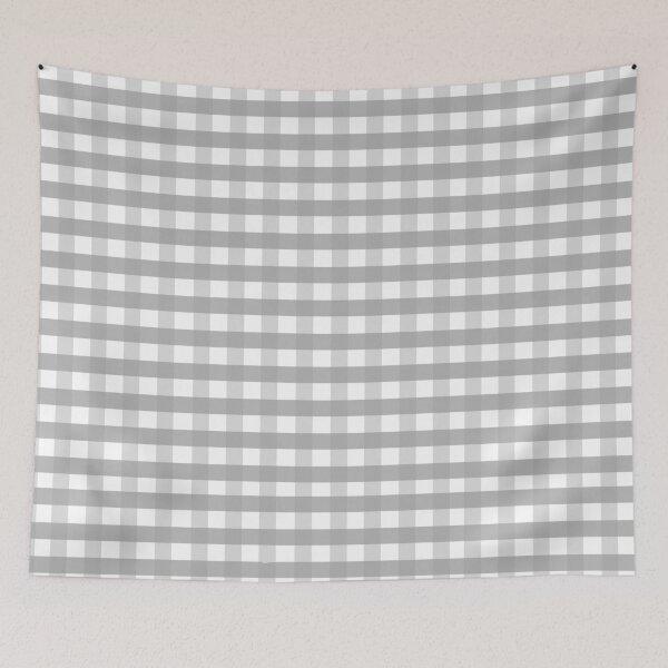 Item preview, Grey Gingham Pattern designed and sold by ec0naway.