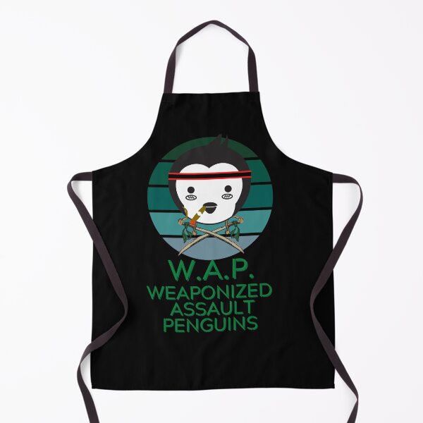 Item preview, W.A.P. Weaponized Assault Penguins Funny Parody wap designed and sold by RKSDesigns.