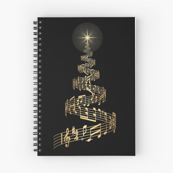 Item preview, christmas musical notes tree designed and sold by trickydee.