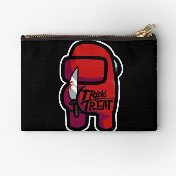 Among us Halloween Zipper Pouch