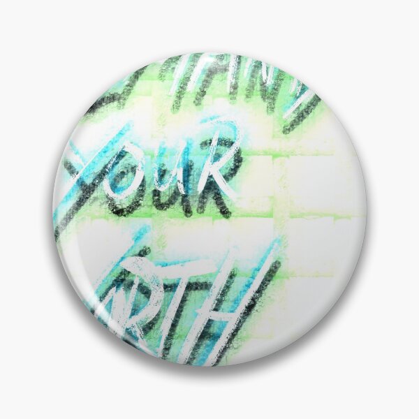 Item preview, Demand your worth  designed and sold by Broke28.
