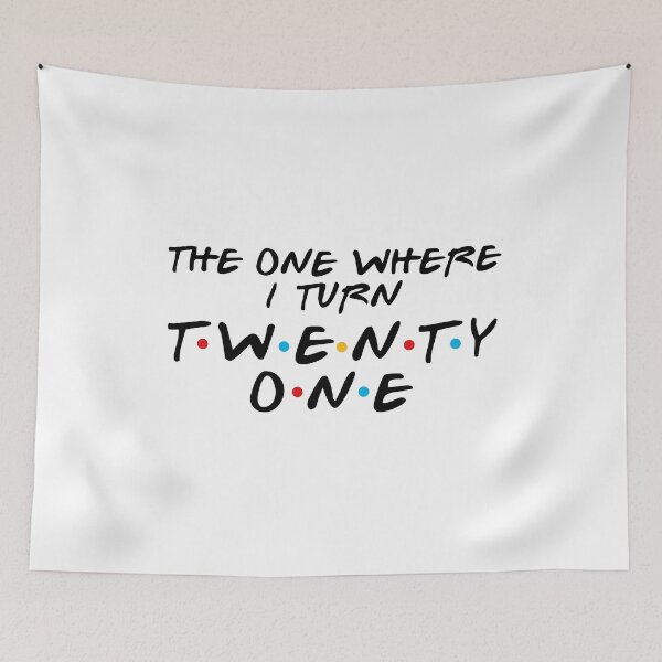 Item preview, 21st Birthday - Where I Turn Twenty-One designed and sold by MoopCatSwag.