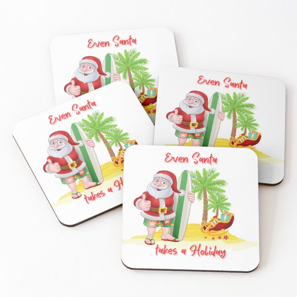 Item preview, Santa at the Beach designed and sold by ChartGifts.