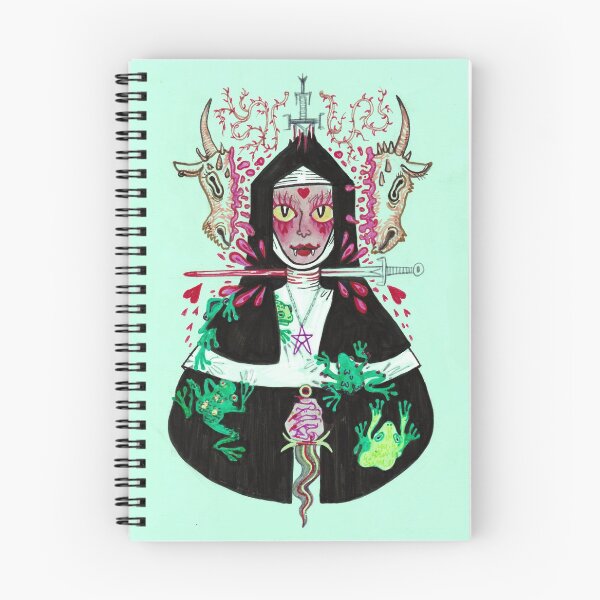 Item preview, Demonic Possessed Nun  designed and sold by sadnettles.