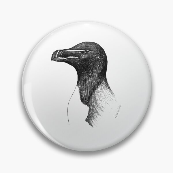 Item preview, Razorbill (Alca torda) - white designed and sold by Michaela Berdougo.