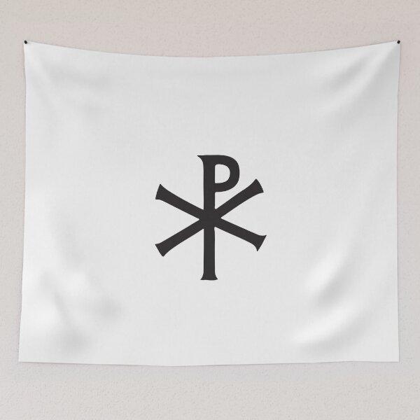 Item preview, Byzantine Labarum (Black and White) designed and sold by Mercatus.