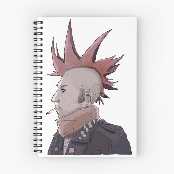 Item preview, Punk Comic book Style Illustration Drawing T-Shirt designed and sold by Alberto Madrigal.