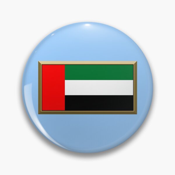 Item preview, United Arab Emirates Flag Stickers, Masks, Gifts & Products designed and sold by mpodger.